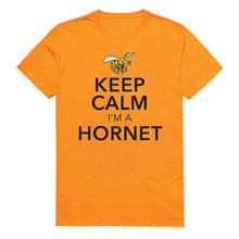 Cargar imagen en el visor de la galería, Alabama State University Hornets NCAA Keep Calm Tee T-Shirt Gold