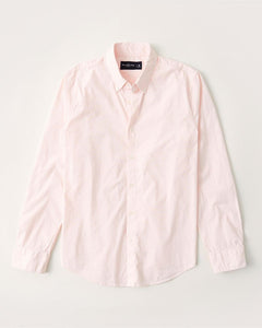 Moisture Wicking Long-Sleeve Button-Up