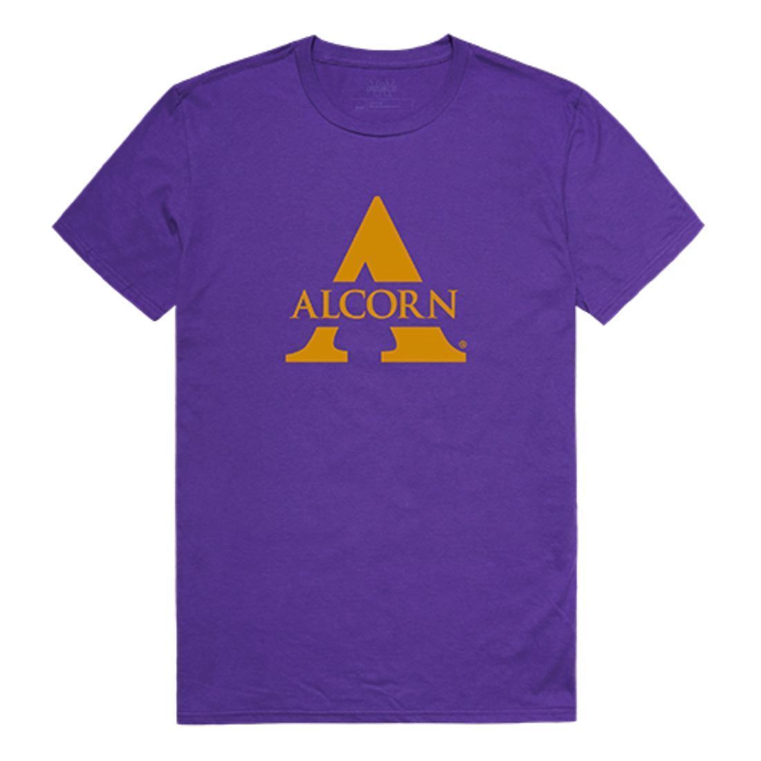 Alcorn State University Braves Freshman Tee T-Shirt Purple 