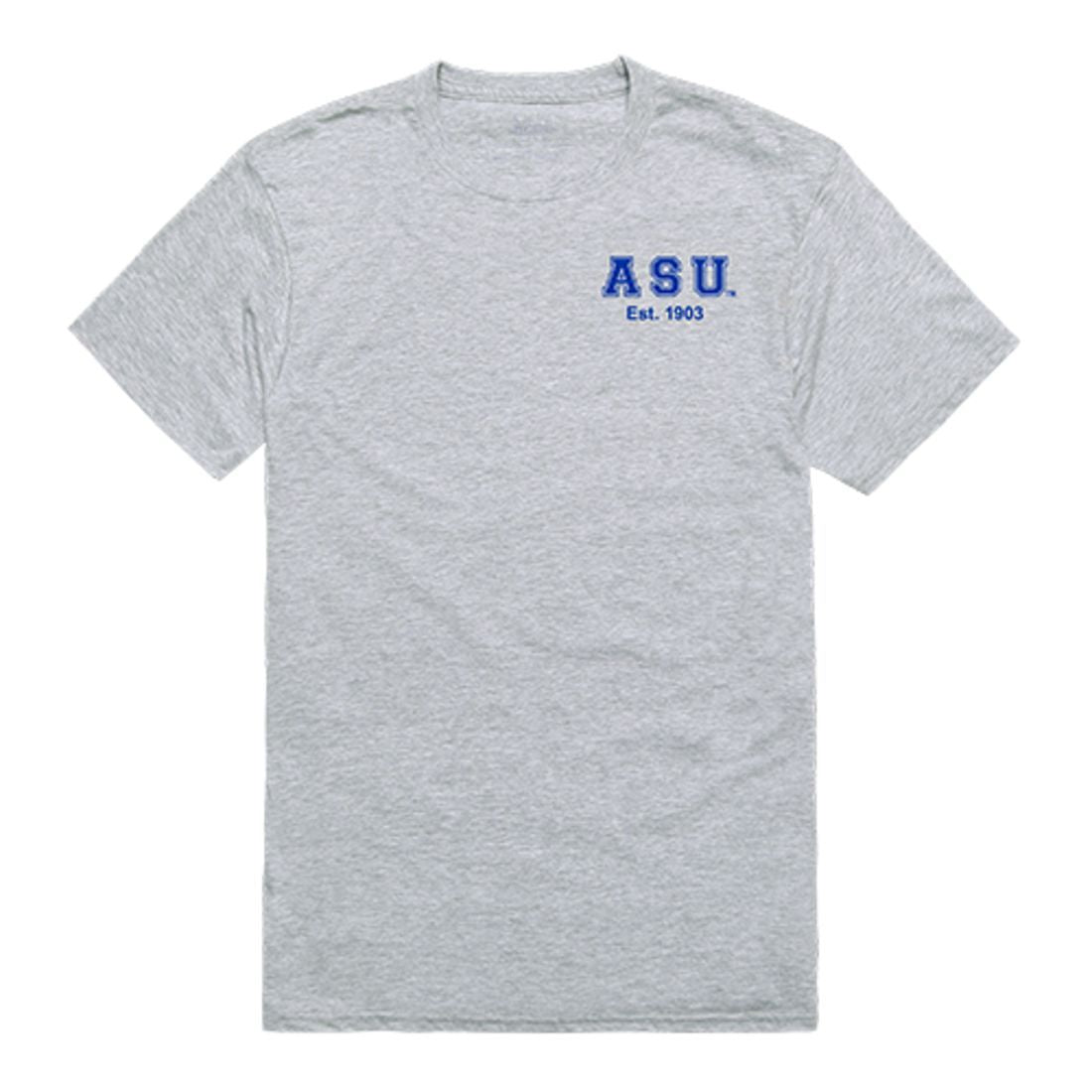 ASU Albany State University Golden Rams Practice Tee T-Shirt Heather Grey 