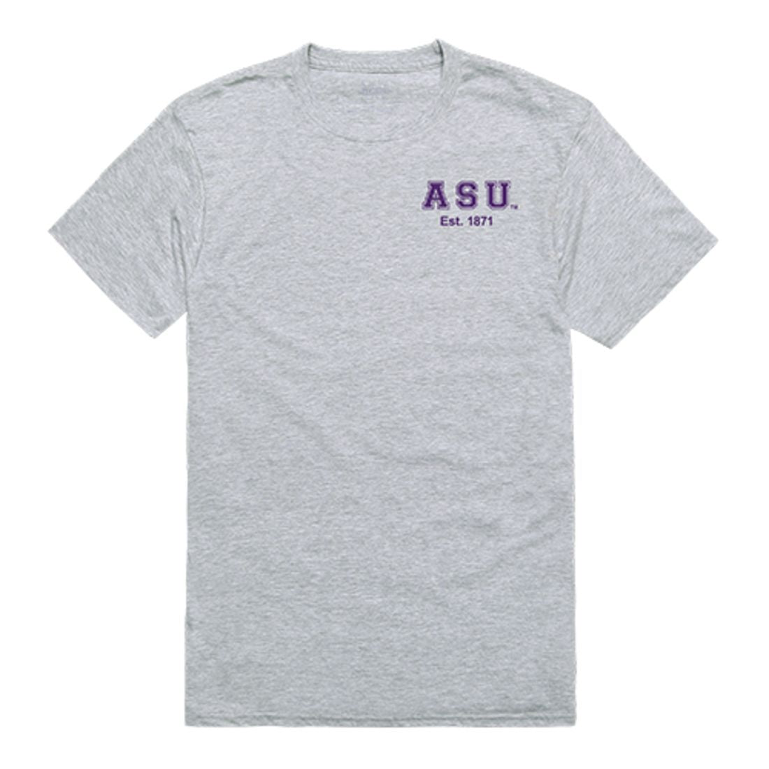 Alcorn State University Braves Practice Tee T-Shirt Heather Grey 