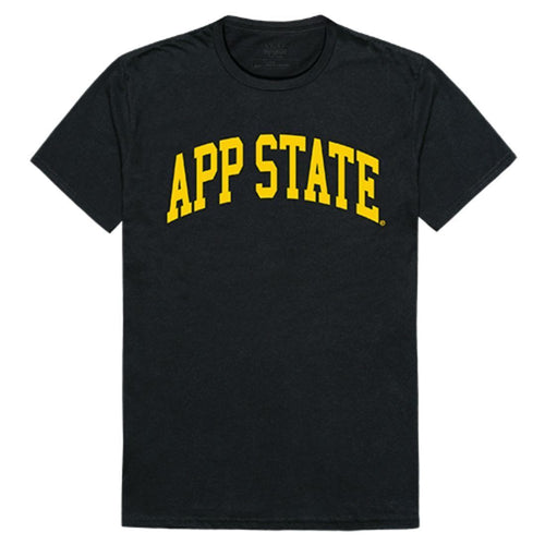 Appalachian App State University Mountaineers College Tee T-Shirt Black 