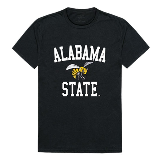 ASU Alabama State University Hornets Arch Tee T-Shirt Black 