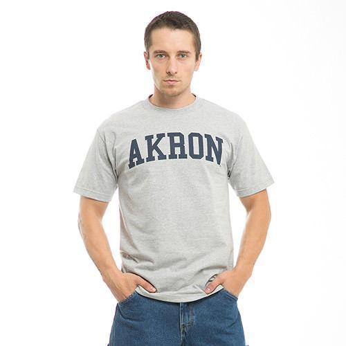 Akron University Zips Team NCAA Game Day W Republic Unisex Tee Shirt T-Shirt-T-Shirts-W Republic Apparel-500-Game Day Tee-Casaba Shop