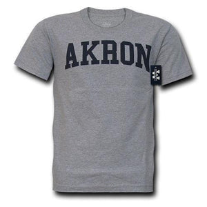 Akron University Zips Team NCAA Game Day W Republic Unisex Tee Shirt T-Shirt-T-Shirts-W Republic Apparel-500-Game Day Tee-Casaba Shop