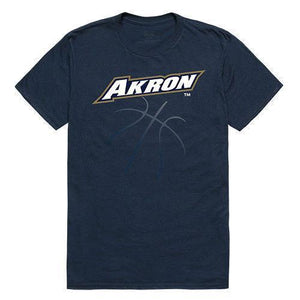 Akron University Zips Team NCAA Game Day W Republic Unisex Tee Shirt T-Shirt-T-Shirts-W Republic Apparel-510-College Basketball Tee-Casaba Shop