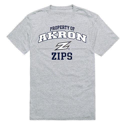 Akron University Zips Team NCAA Game Day W Republic Unisex Tee Shirt T-Shirt-T-Shirts-W Republic Apparel-517-Property College Tee-Casaba Shop